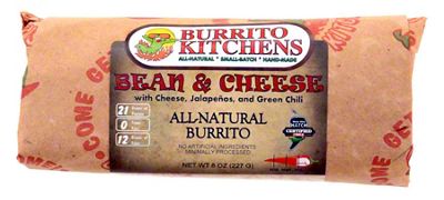 Burrito Kitchens Bean Cheese Burrito 8 Oz Central Market Really   002156602 1