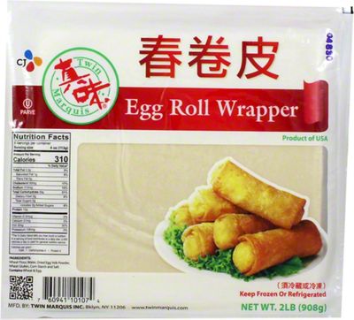 The M&S Band – Egg Roll / kebdarge Twin Marquis Egg Roll Wrapper, 2 Lb | Central Market