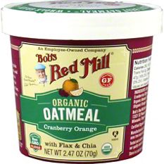 Bob's Red Mill Organic Cranberry Orange Oatmeal Cup, 2.47 oz