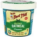Bob's Red Mill Organic Classic Oatmeal Cup, 1.8 oz | Central