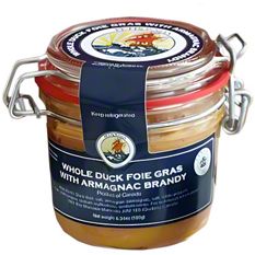 Petrossian Whole Duck Foie Gras with Armagnac Brandy, 180 g