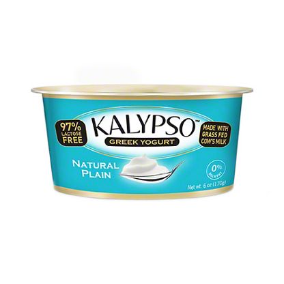 Kalypso Grass Fed Greek Yogurt Natural Plain 0%, 6 oz - Central Market