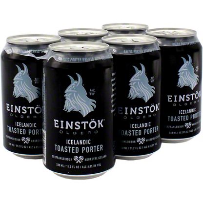 Einstok Icelandic Toasted Porter Beer 12 oz Cans, 6 pk – Central Market