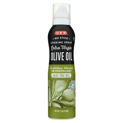 H-E-B Extra Virgin Olive Oil No-Stick Cooking Spray, 5 oz | Central ...