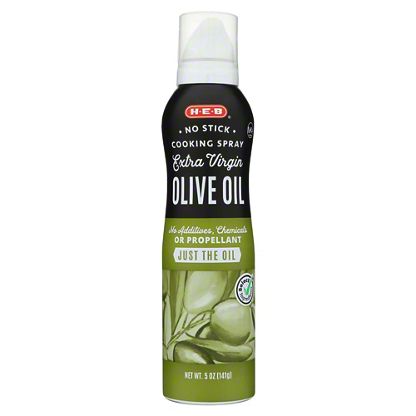 H-e-b Select Ingredients No Stick Extra Virgin Olive Oil Spray, 5 Oz 