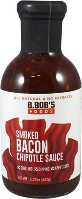 B Bob’s Smoked Bacon Chipotle BBQ Sauce, 15.25 Oz – Central Market