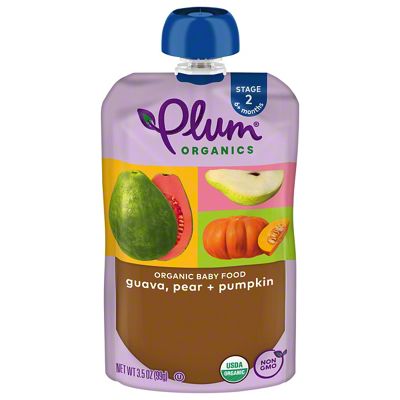 Organic Baby Purees, Guava Hemp Seed Baby Food