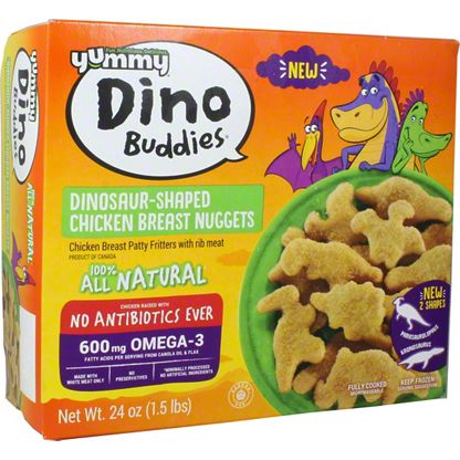 Yummy Dino Buddies All Natural Dino Buddies Chicken Nuggets 24 Oz Central Market