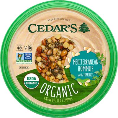 Cedar's Organic Mediterranean Hommus, 10 oz | Central Market - Really ...