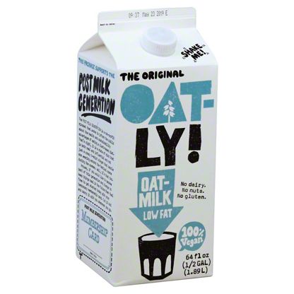 Oatly Low-Fat Oat Milk, 1/2 gal - Central Market