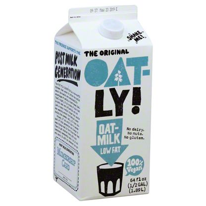 OATLY Low-Fat Oat Milk, 1/2 gal – Central Market