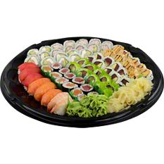 Yummi Sushi Ninja Platter (64 Pieces), 30 oz | Central