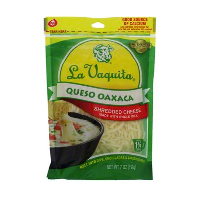 La Vaquita Queso Oaxaca Shredded Cheese, 7 Oz | Joe V's Smart Shop ...