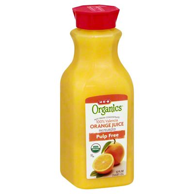 H-E-B Organics 100% Valencia Orange Juice - No Pulp, 52 Oz | Joe V's ...