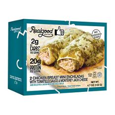 The Real Good Food Company Low Carb Chicken Enchiladas, 4.7 oz