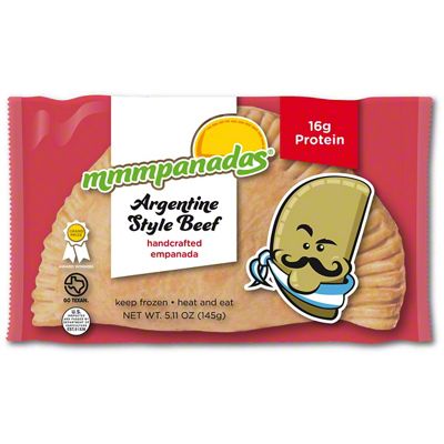 Mmmpanadas Frozen Handcrafted Empanada - Argentine Style Beef, 5.11 Oz ...