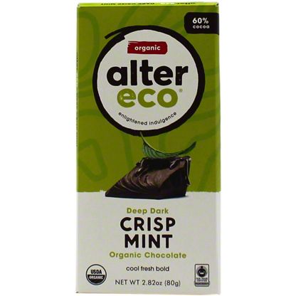 Alter Eco Chocolate Bar Dark Mint, 2.82 oz – Central Market