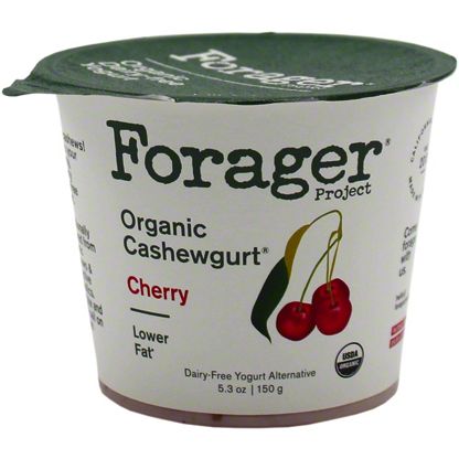 Forager Project, Organic Dairy-Free Cherry Cashewmilk Yogurt Alternative, 5.3 Ounce
