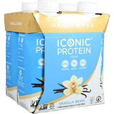 Iconic Protein Drink Vanilla Bean 4 pk, 11 oz | Central Market