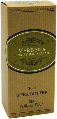 naturally european verbena hand cream