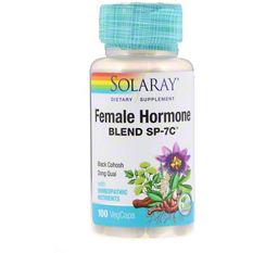 solo Sociologi skammel Solaray Female Hormone Blend SP-7C, 100 ct | Central Market - Really Into  Food