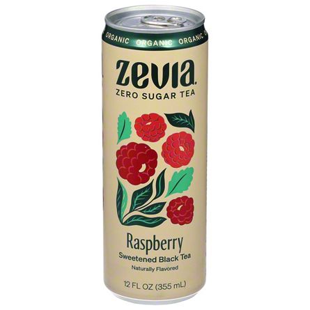 Zevia Orgnaic Sweetened Black Tea Raspberry, 12 oz | Central Market ...