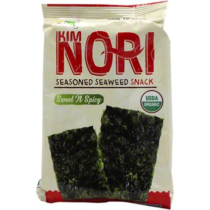 Kimnori Organic Sweet N Spicy Seaweed Snack, 0.14 oz – Central Market