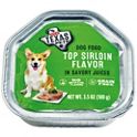 H E B Texas Pets Top Sirloin Flavor in Savory Juices Wet Dog Food