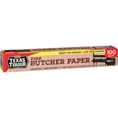 Expert Grill Pink Butcher Paper, 40 lb., Uncoated, 22 x 100
