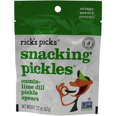 Rick's Pick's Snacking Pickles Cumin Lime Dill Pickle Spears, 2.2 oz ...