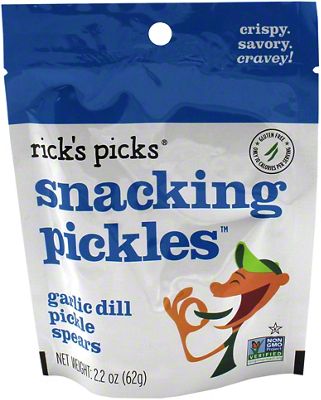 Rick's Pick's Ricks Picks Snacking Pickles Garlic Dill Pickle Spears, 2
