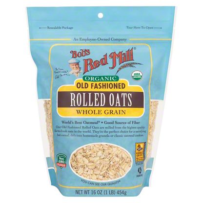 Bob’s Red Mill Oats Rolled Old Fashioned Organic, 16 oz – Central Market