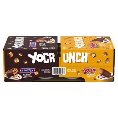 YoCrunch Yogurt, Lowfat, Vanilla, Milk Chocolate M&M's Choc