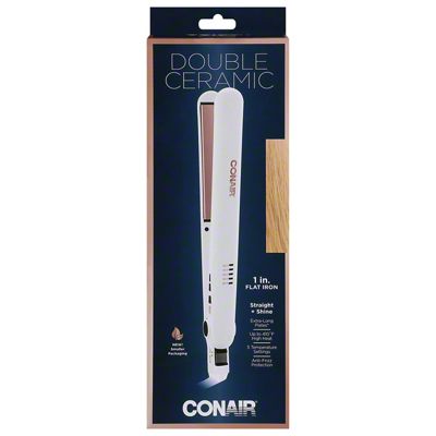 Conair anti frizz 2025 double ceramic straightener