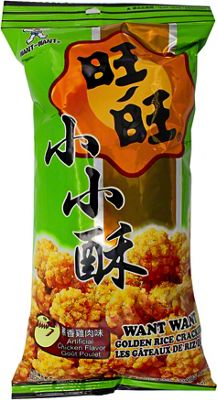 Want Want Golden Rice Cracker Chicken Flavor, 60 g | Central Market ...