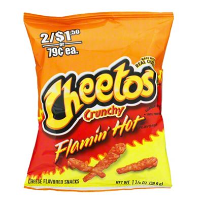 Cheetos Crunchy Cheese Flavored Snacks, 1.375 oz, Joe V's Smart Shop