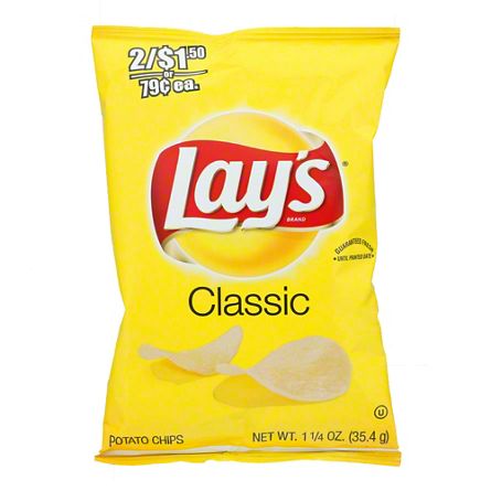 Lay's Classic Potato Chips, 1.125 oz | Joe V's Smart Shop | Low Prices ...