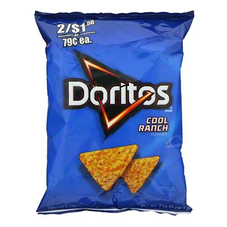 Doritos Cool Ranch Flavored Tortilla Chips, 1.375 oz | Joe V's Smart ...