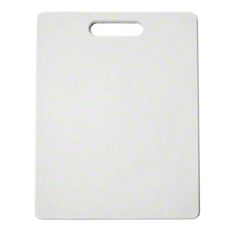 11 White Cutting Board with Black 