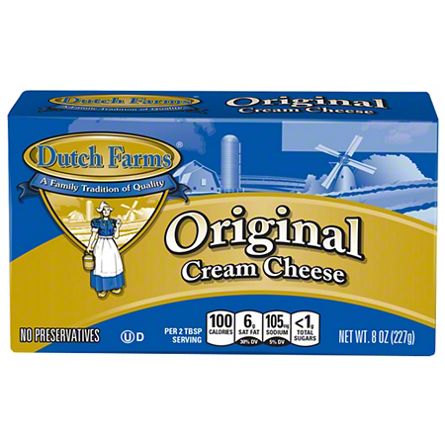 Dutch Farms Original Cream Cheese, 8 oz | Central Market - Really Into Food