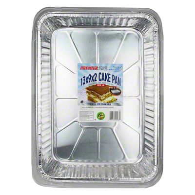 Premier Foil Ovenware Cake Pans, 2 ct, Joe V's Smart Shop