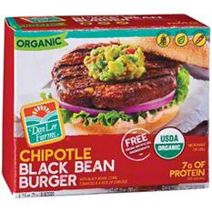 Don Lee Farms Organic Chipolte Black Bean Burger, 4 ct | Central Market -  Really Into Food