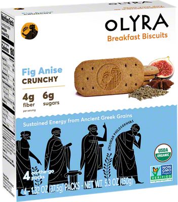 Olyra Breakfast Biscuit Fig Anise, 4 Ct – Central Market