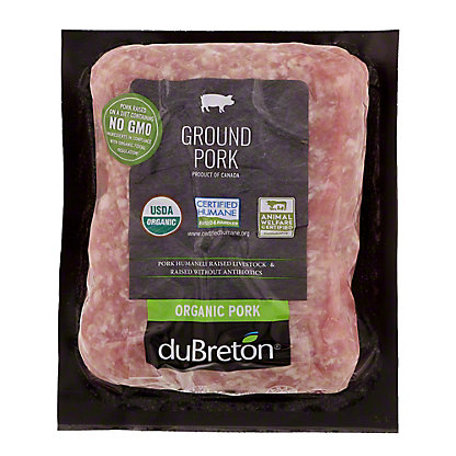 duBreton Organic Ground Pork, 1 lb - Central Market