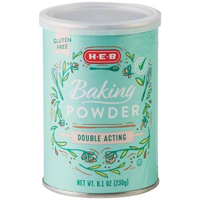 H-E-B Select Ingredients Double Acting Baking Powder, 8.1 Oz – Central ...