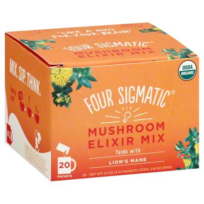 Four Sigmatic Lions Mane Mushroom Elixir, 20 ct | Central
