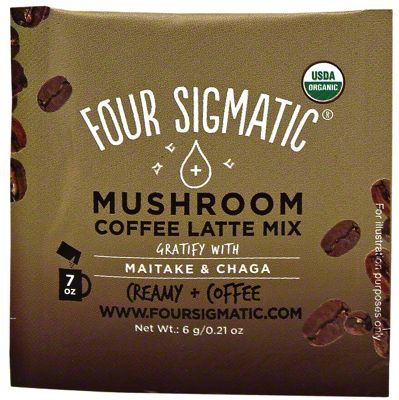 Four Sigmatic Mushroom Coffee Latte With Maitake & Chaga Packet, .21 Oz ...