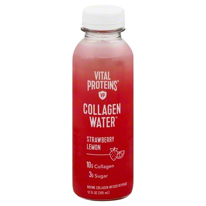 Vital Proteins Strawberry Lemon Collagen Water, 12 oz ...