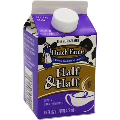 Dutch Farms Half Half 16 Fl Oz Central Market