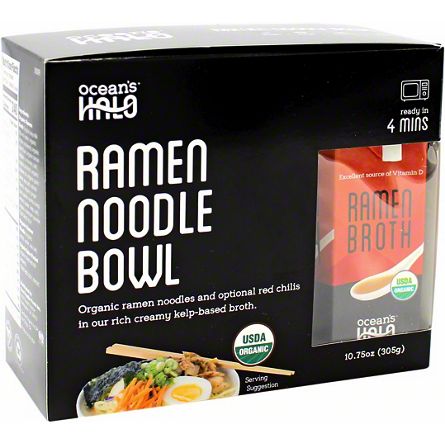 Ocean's Halo Ramen Noodle Bowl, 10.9 Oz 